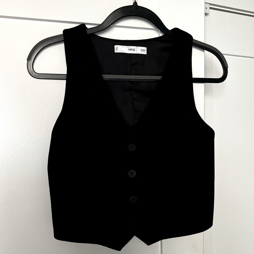 Mango black vest (M)